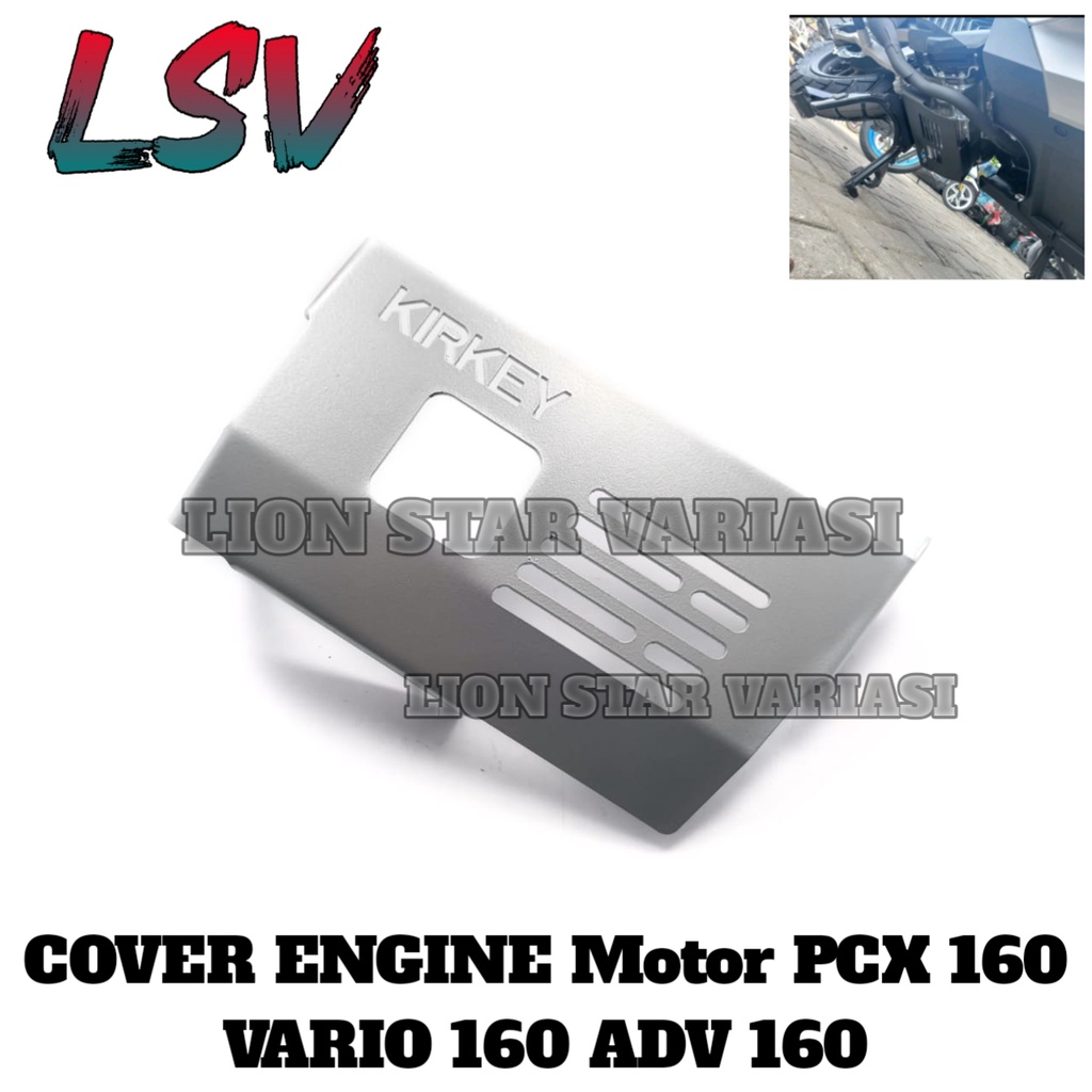 Jual Cover Engine Guard PCX 160 ADV 160 Cover Pelindung Mesin Bawah NEW ...