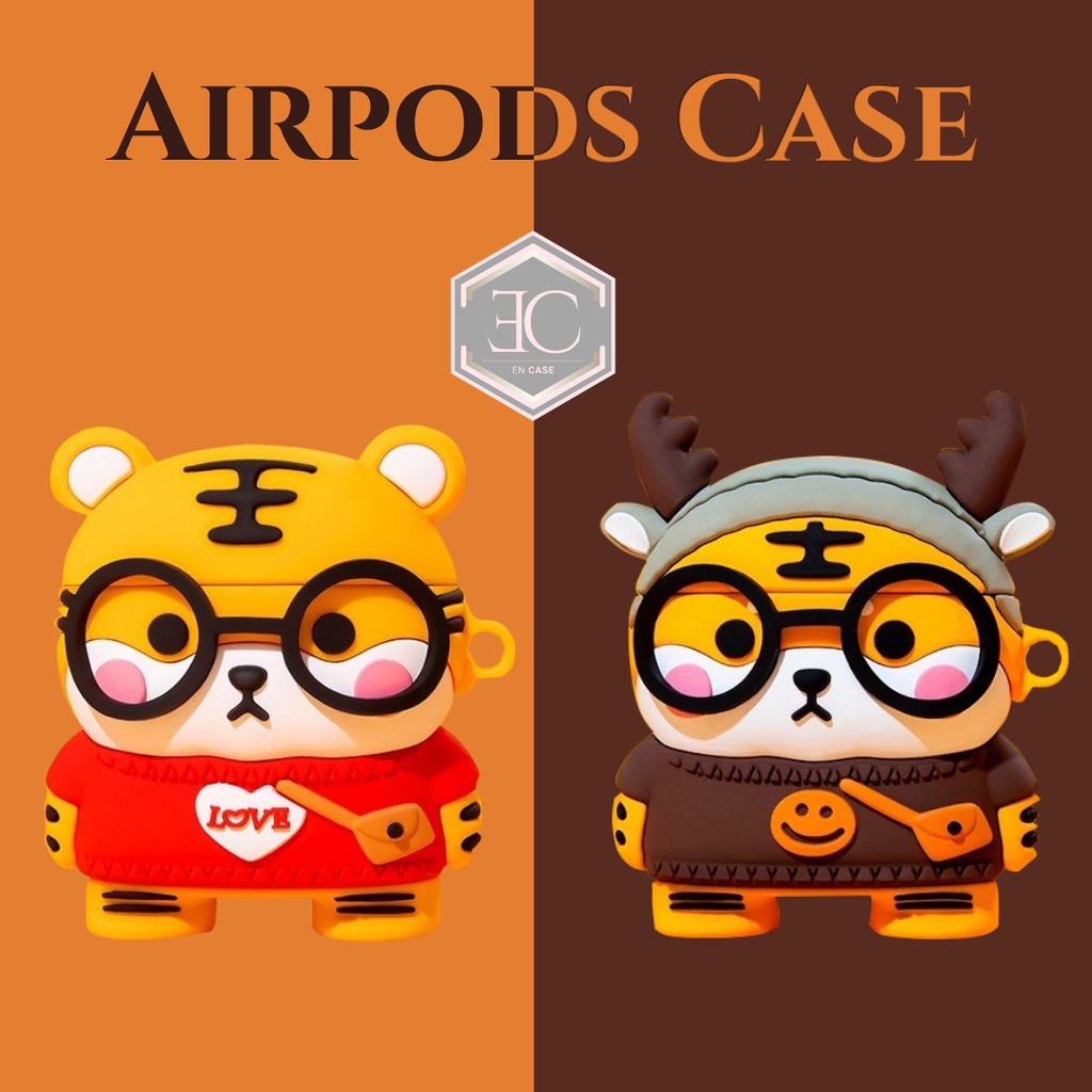 Jual Airpods Case gen 1 2 3 Pro Chinese Tiger Casing Airpods Macan