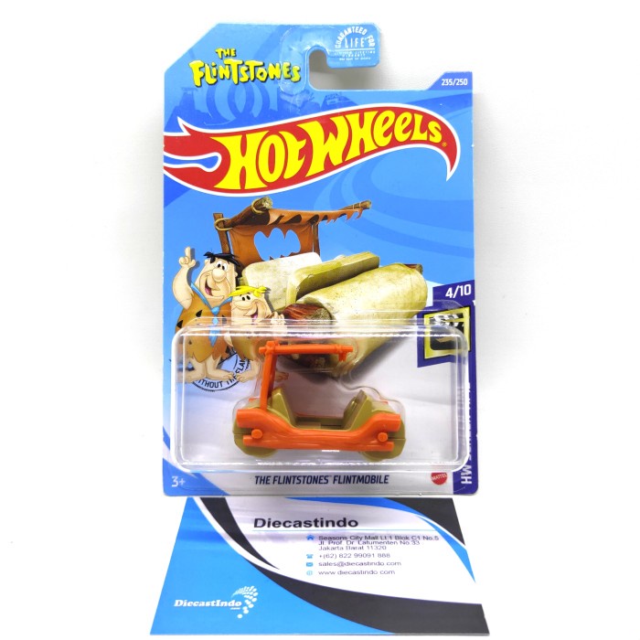 Jual New Hotwheels Hot Wheels The Flintstones Flintmobile Hw Screen Time Shopee Indonesia