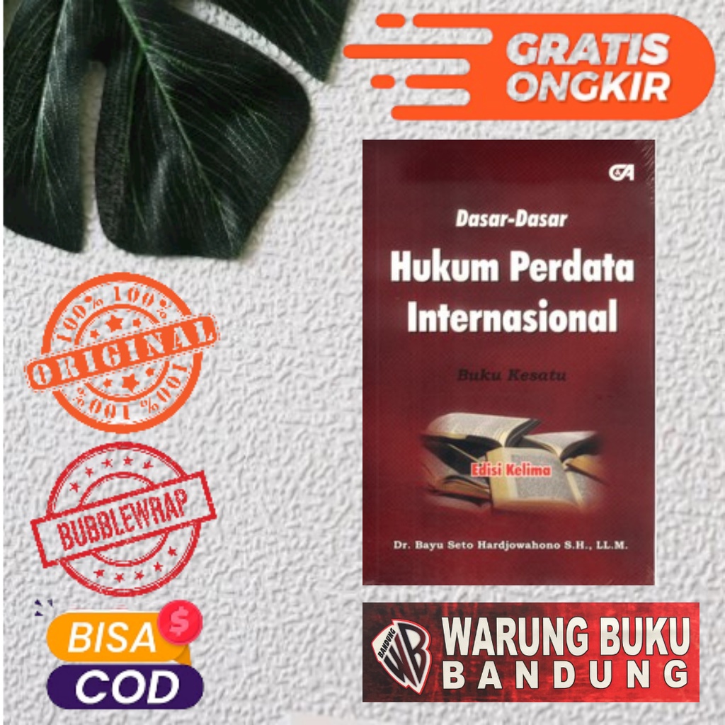 Jual Buku Dasar-Dasar Hukum Perdata Internasional Buku Kesatu Edisi 5 ...