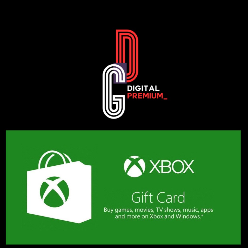 Jual [5] XBOX GIFT CARD 5 INSTANT DELIVERY DIGITAL CODE EMAIL