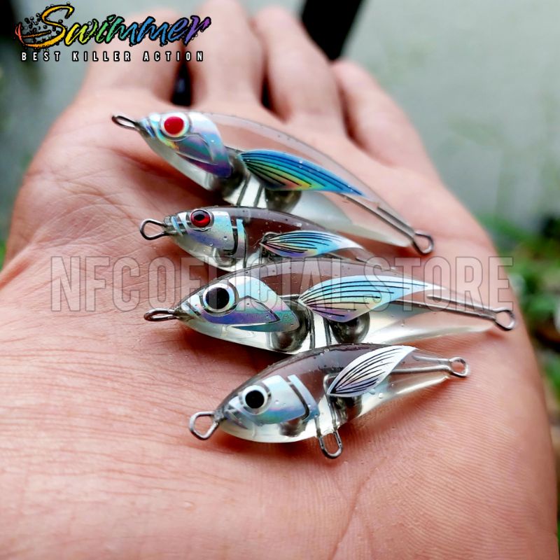 Jual Swimmer Swimbait Stickbait 4cm 4gram & 5 cm 6 gram Sinking Micro ...