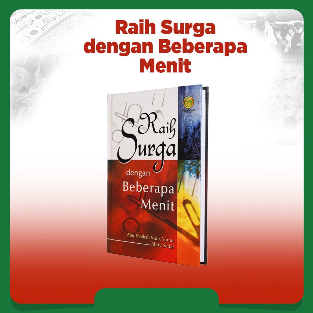 Jual Buku Raih Surga Dengan Beberapa Menit Maghfirah Pustaka Shopee Indonesia 2172