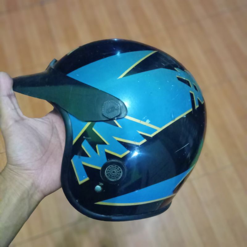 Jual Helm yamaha jadul original, busa custom Shopee Indonesia
