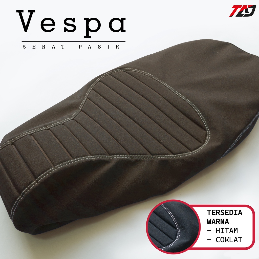 Jual Sarung Cover Kulit Jok Vespa Sprint Primavera Sprint Lx Gts Serat Pasir Motif Garis