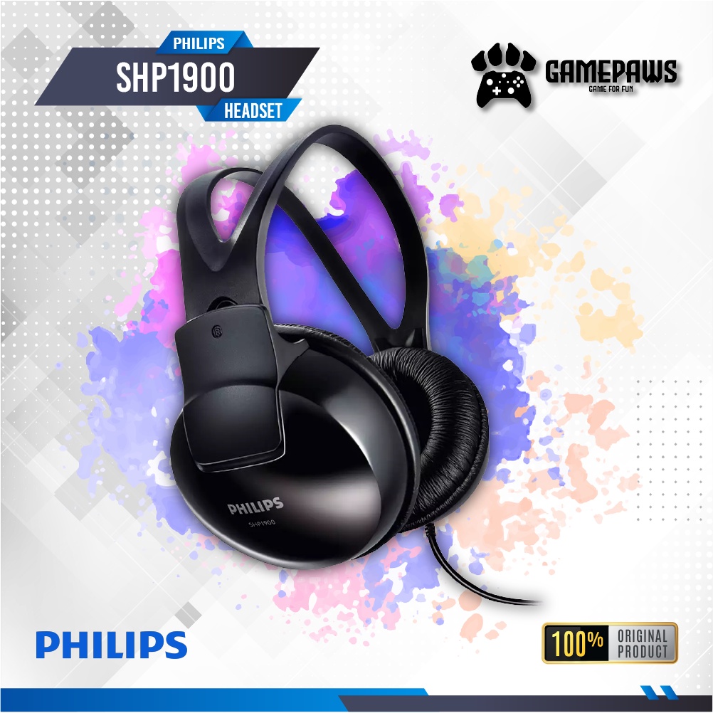 Jual Philips SHP 1900 Headset Hifi Stereo Headphone Philips SHP1900 ...