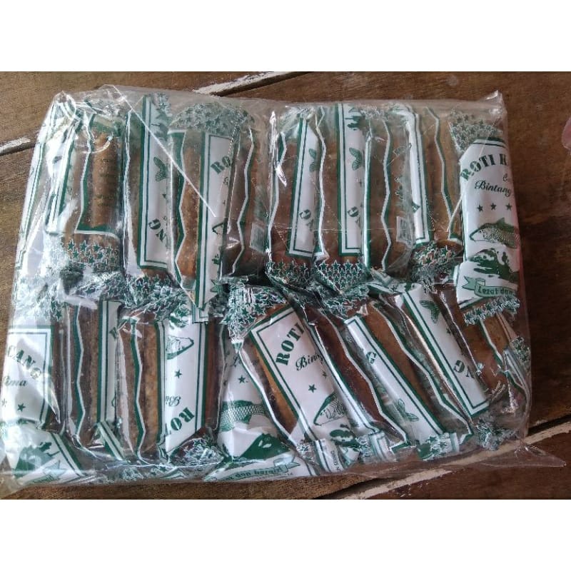 Jual ROTI KACANG CAP BINTANG LIMA ROTI KERING SNACK JADUL CEMILAN MEDAN