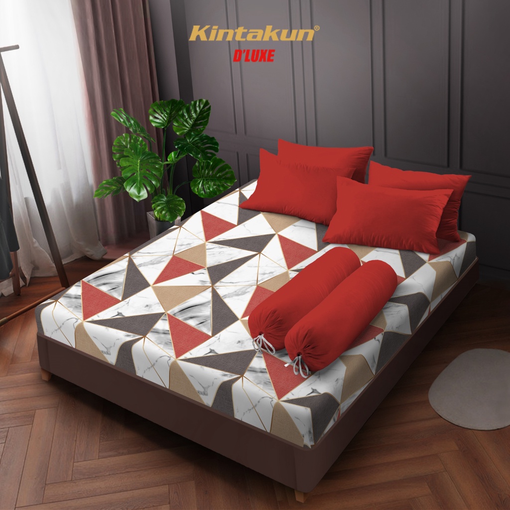 Jual Kintakun Sprei King 180x200 Minimalis Aesthetic Nirmana New Dluxe ...