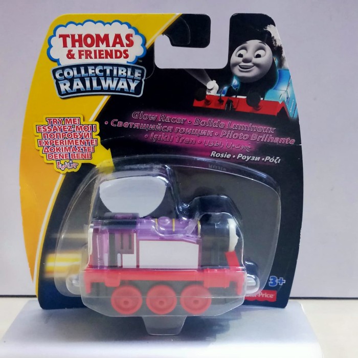 Jual THOMAS AND FRIENDS ROSIE GLOW RACER COLLECTIBLE RAILWAY - MAINAN ...
