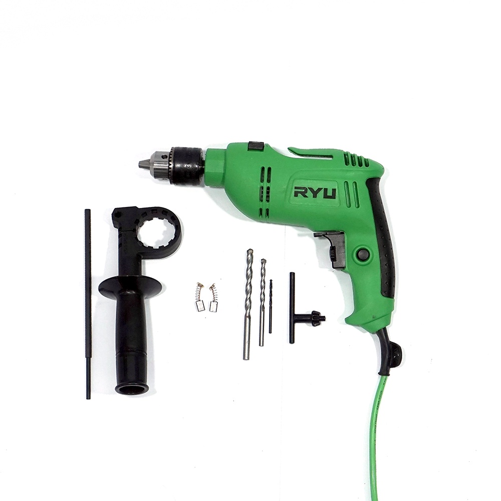 Jual RYU IMPACT DRILL RID13-1RE FREE ACCESSORIES | Shopee Indonesia
