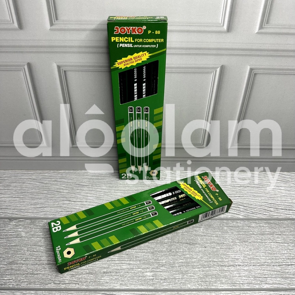 Jual Selusin 12 Pcs Pensil 2b Raut Joyko P 88 Pensil 2b Joyko P