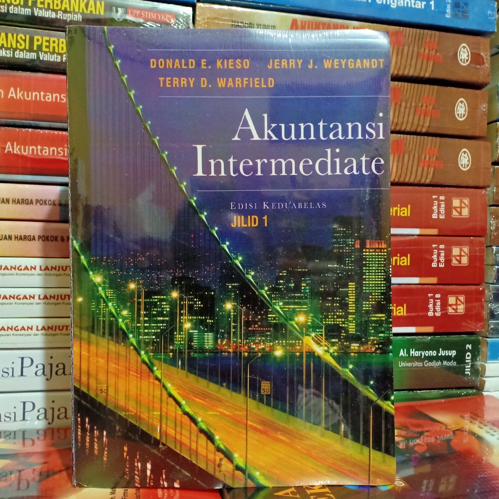 Jual Akuntansi Intermediate edisi 12 jilid 1 by Kieso Weygandt Kimmel Shopee Indonesia