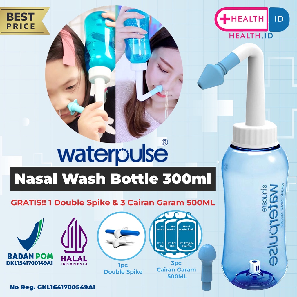 Jual Paket Botol Cuci Hidung Nasal Wash Botle Promo Termurah Free