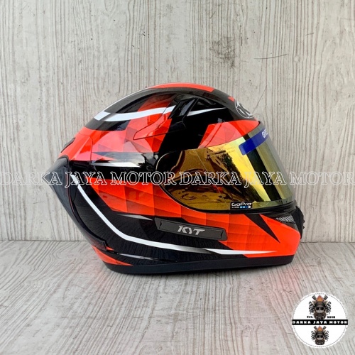 Jual HELM KYT K2 RIDER DIAMOND BLACK/RED BLACK/WHITE KYT FULL