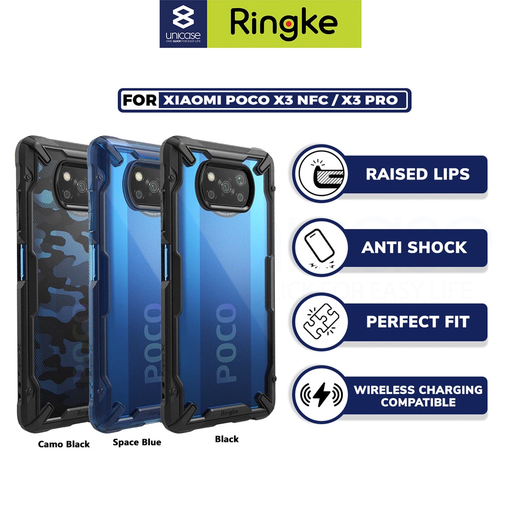 Jual Case Xiaomi Poco X3 Pro X3 Nfc Ringke Fusion X Anti Crack Shock Bumper Casing Shopee 0398