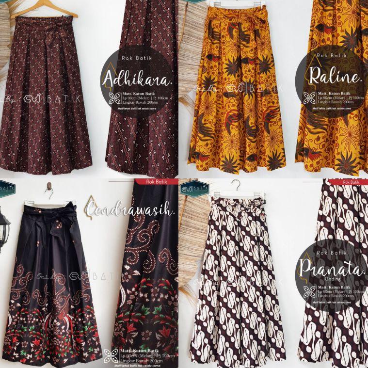 Jual STOK TERBARU GROSIR ROK BATIK PANJANG PREMIUM UNGGUL JAYA | Shopee ...