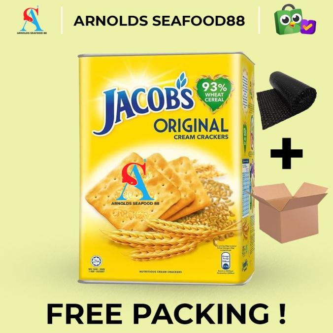 Jual Biskuit Kaleng Biskuit Jacob Original Jacobs Original Cream Biskuit Kaleng El I A L