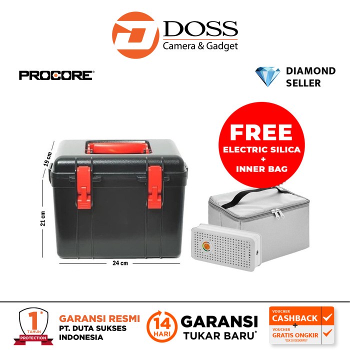 Jual PROCORE P-10 DRYBOX PORTABEL SAFETY CASE/ DRYBOX PROCORE P1 / DRY ...