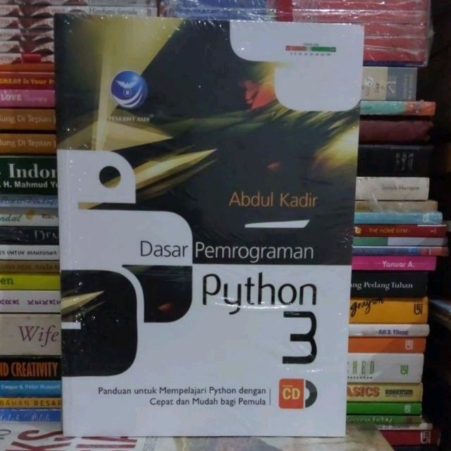 Jual BUKU ORIGINAL DASAR PEMROGRAMAN PYTHON 3 DISERTAI CD PANDUAN UNTUK ...