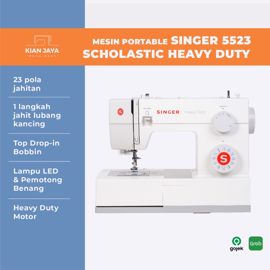 Singer Scholastic 5523 Heavy Duty Sewing Machine