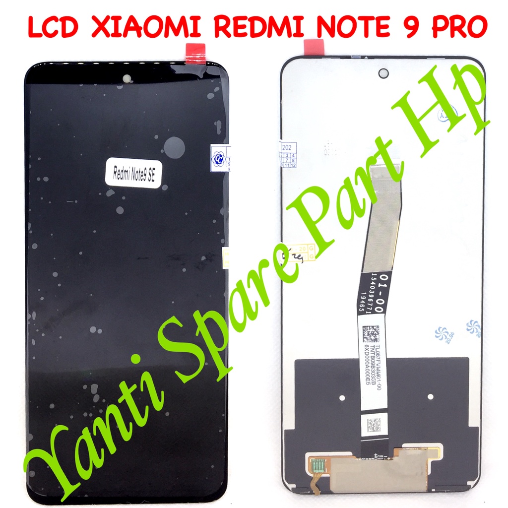 Jual Lcd Touchscreen Xiaomi Redmi Note 9 Pro Fullset New Produk ...