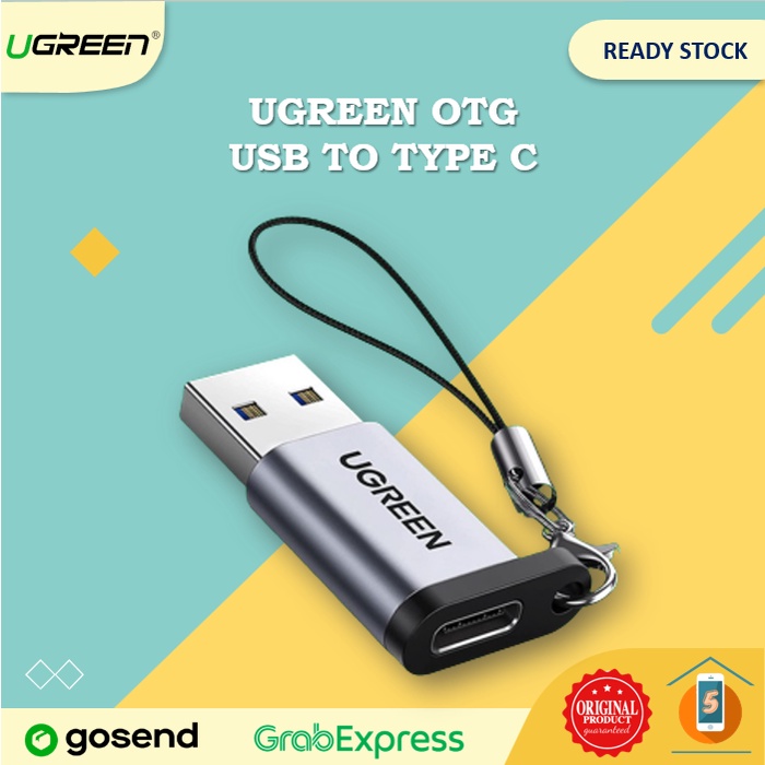 Jual Ugreen Otg Converter Adapter Usb Male To Type C Female Shopee Indonesia 5062