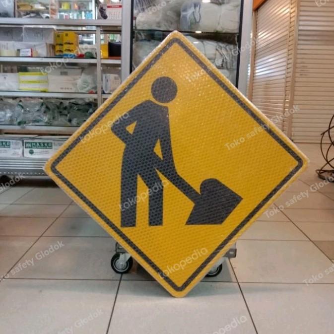Jual Terlaris Papan Peringatan Rambu Pekerjaan Jalan | Shopee Indonesia