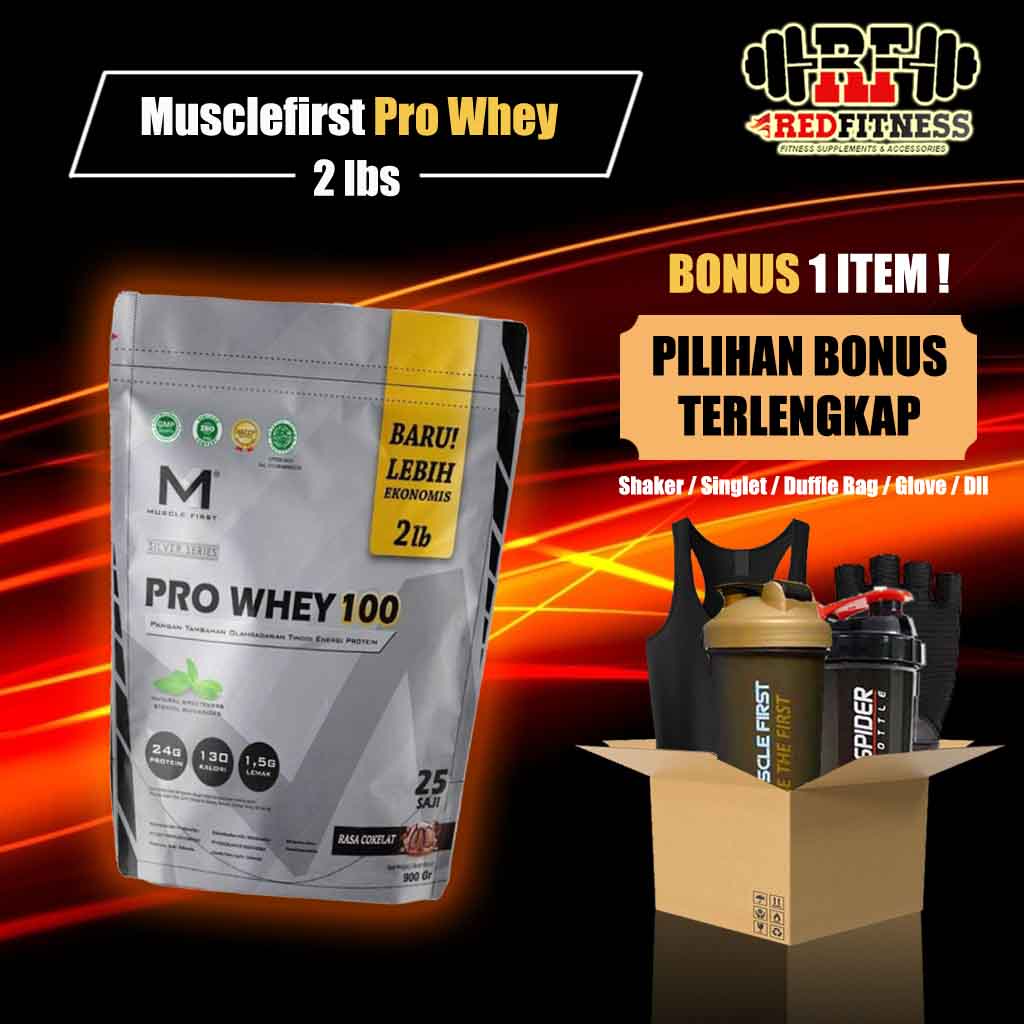 Jual M1 Muscle First Pro Whey 100 2 Lbs (900gr) / Whey Protein 2 Lb 25 ...