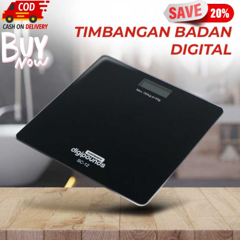 Jual Timbangan Berat Badan Digital Dewasa Timbangan Berat Badan Digital Akurat Sc 12 6804