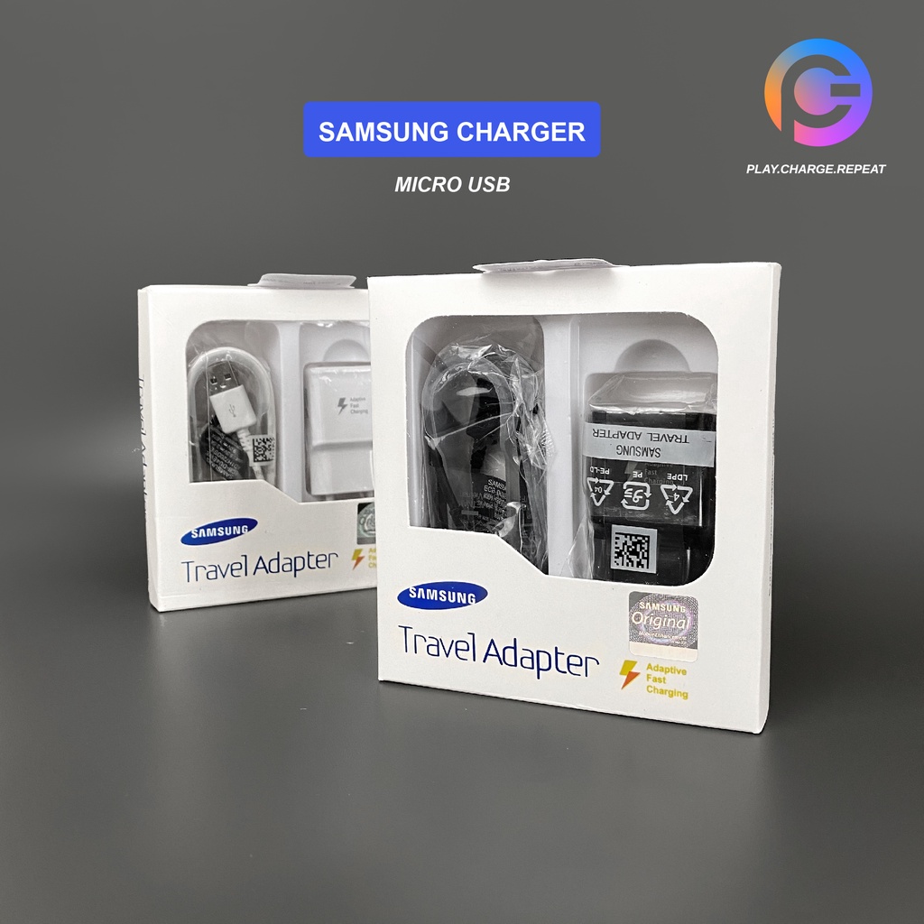 Jual CHARGER SAMSUNG MICRO USB ORIGINAL 100% FAST CHARGING KABEL DATA ...
