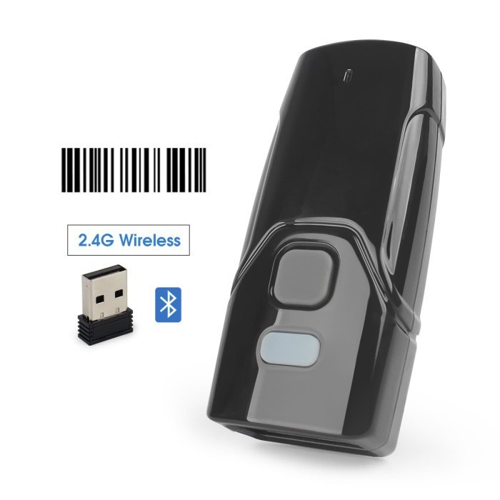 Jual Scanner 1D Mini Portable Bluetooth Wireless Barcode Laser Scanner ...