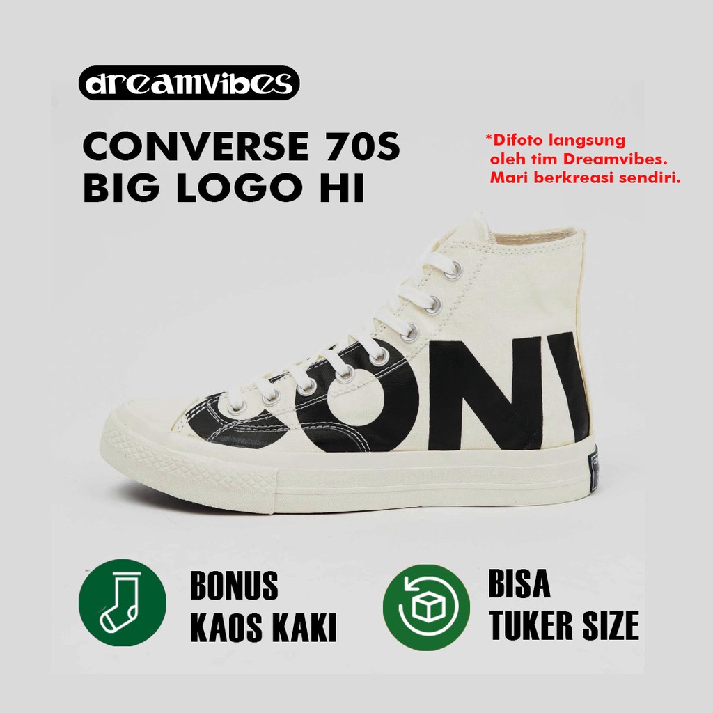 Converse cheap oversized logo