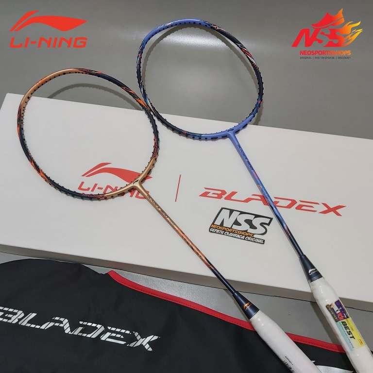 Jual Raket Badminton LINING BLADEX 900 MAX SUN / MOON Original