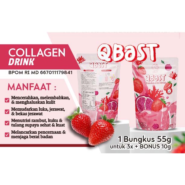 Jual COLLAGEN DRINK BY QBAST | Shopee Indonesia