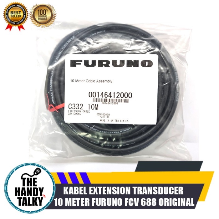 Jual KABEL EXTENSION TRANSDUCER FURUNO FCV 688 10 METER CABLE C332 ...