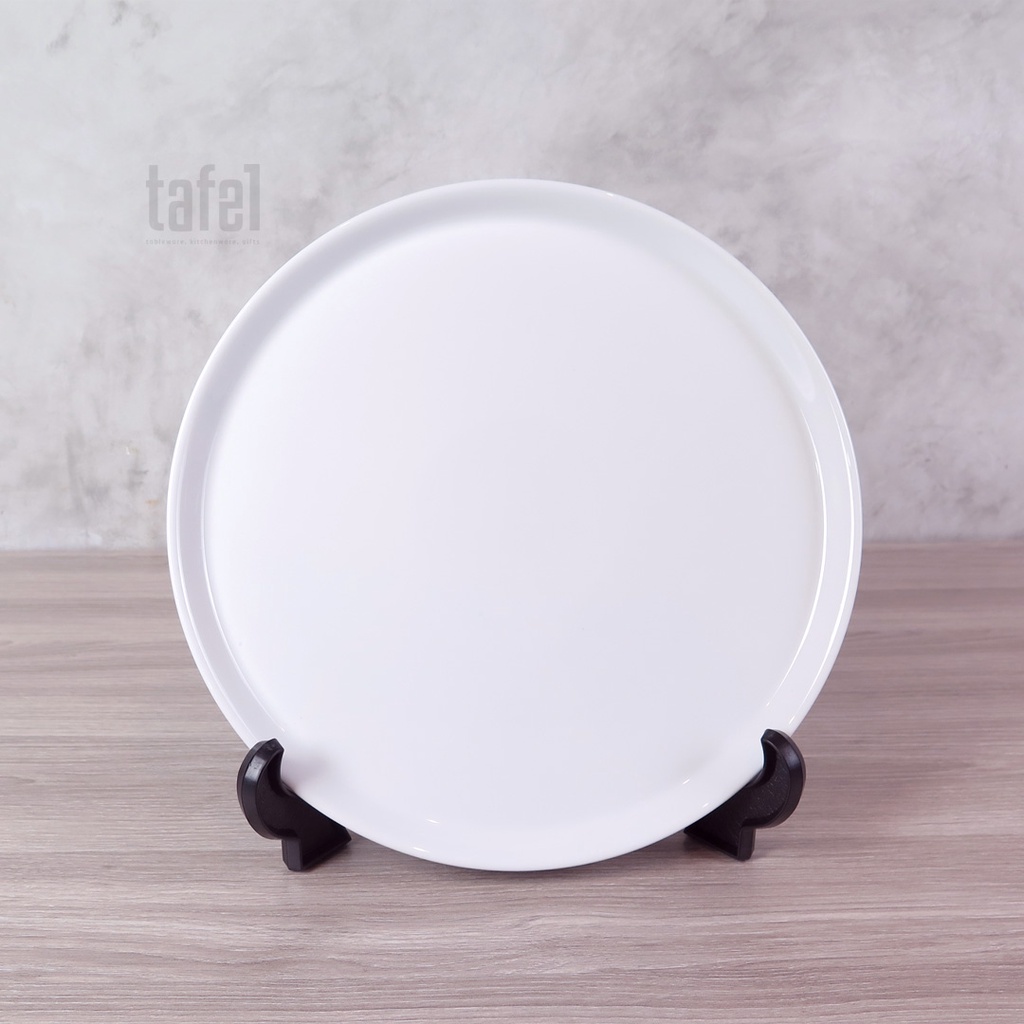 Pizza Stein Set - 38x30 Cm Keramik Mit Schneider & Halterung