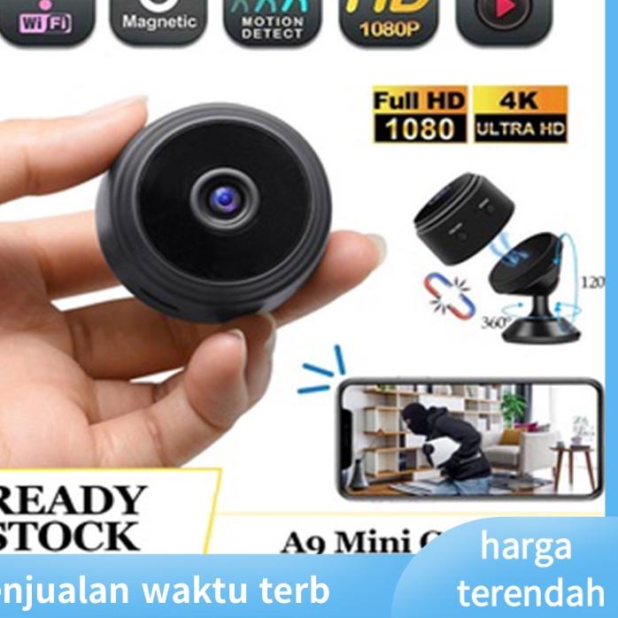 Jual ֍ COD/Wireless A9 Mini Camera Wifi Hd 1080P Micro Kamera Kecil ...