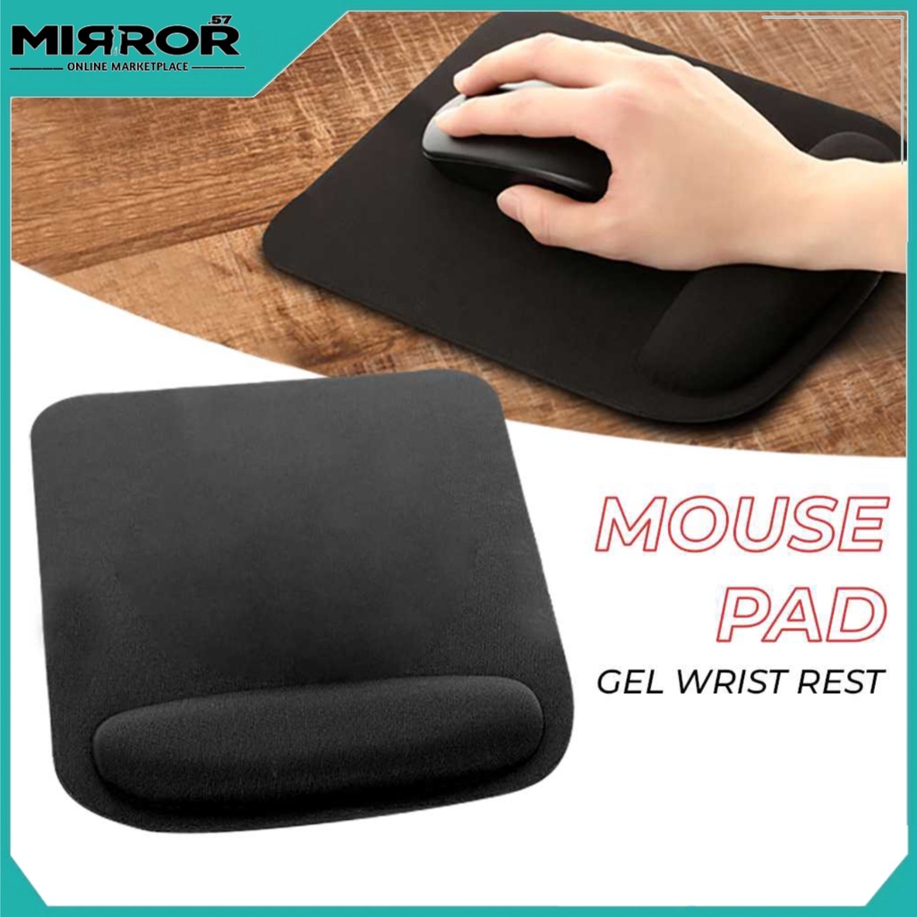 Jual Mouse Pad Bantal Pergelangan Tangan Alas Mouse Bahan Soft Anti ...