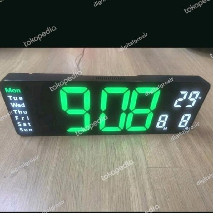 Jual Jam Digital Led Clock Countup Countdown Timer Ukuran 32 cm x 10 cm ...