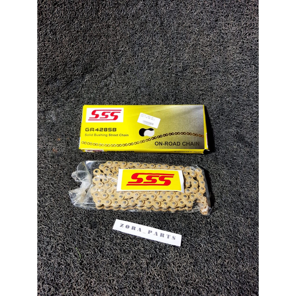 Jual Rantai SSS 428SB - 110L Rantai Gold SSS Original | Shopee Indonesia
