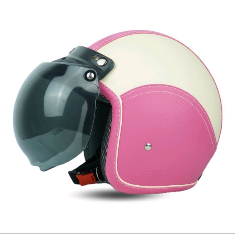 Jual Helm Bogo Retro Dewasa Sni Premium Plus Varian Kaca Bogo Shopee