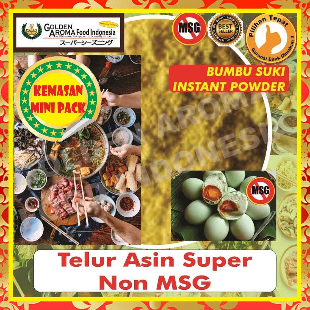 Jual Bumbu Steamboat Halal Telur Asin Super Non Msg 50gr Shabu Hotpot