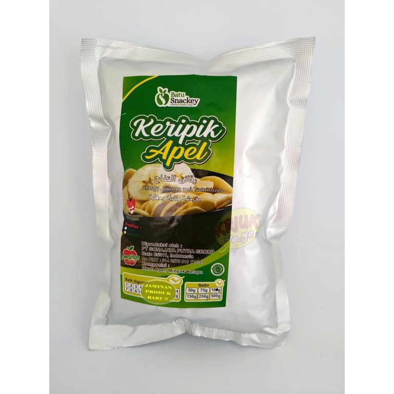 Jual Keripik Apel Keripik Buah Apel Khas Malang 100 Gram Shopee