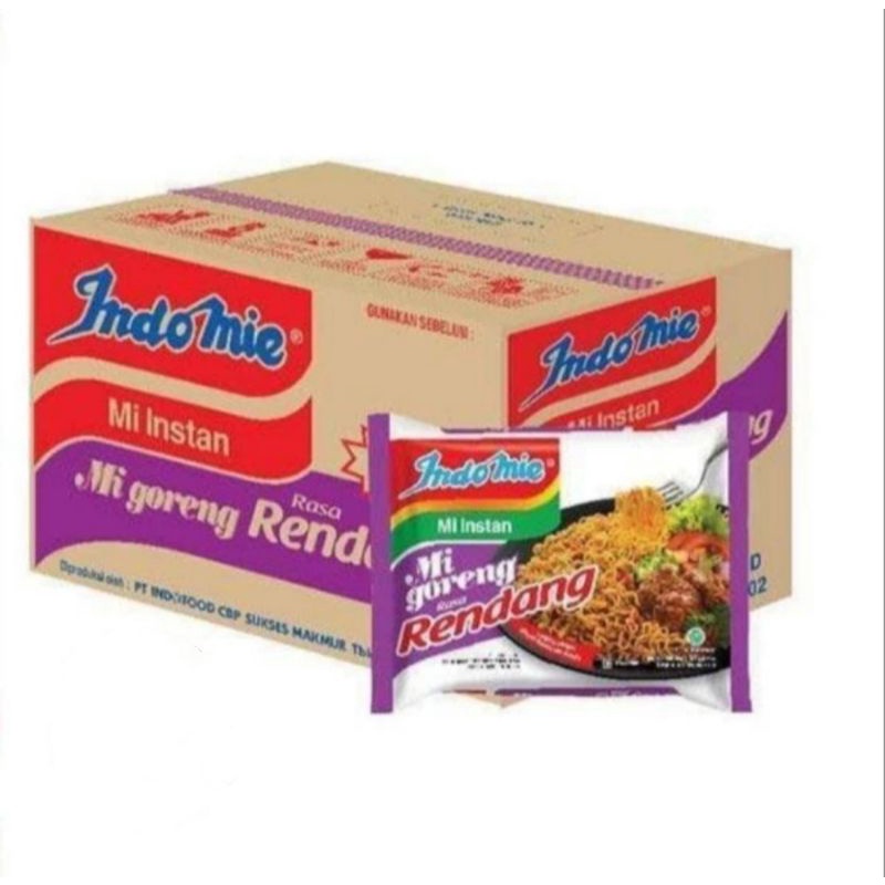 Jual Indomie Goreng Rendang (1 Dus Isi 40 Pcs) | Shopee Indonesia