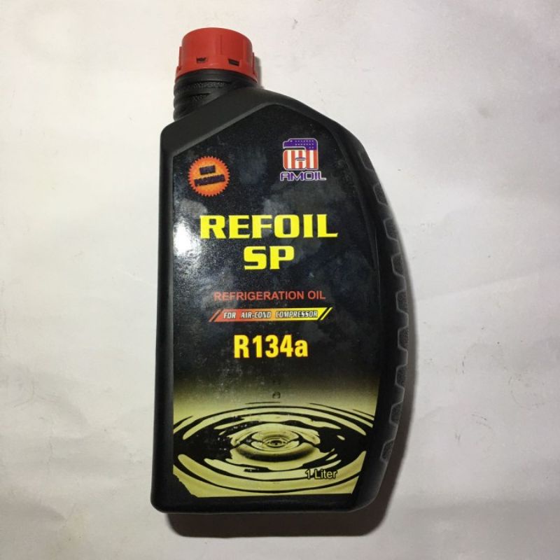 Jual 1 Liter Oli refoil SP R134a oli ac mobil kental penghilang ngorok ...