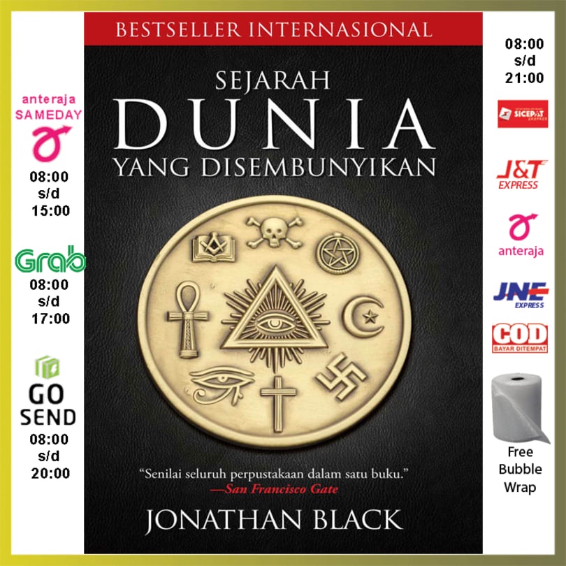 Jual Sejarah Dunia Yang Disembunyikan By Jonathan Black | Shopee Indonesia