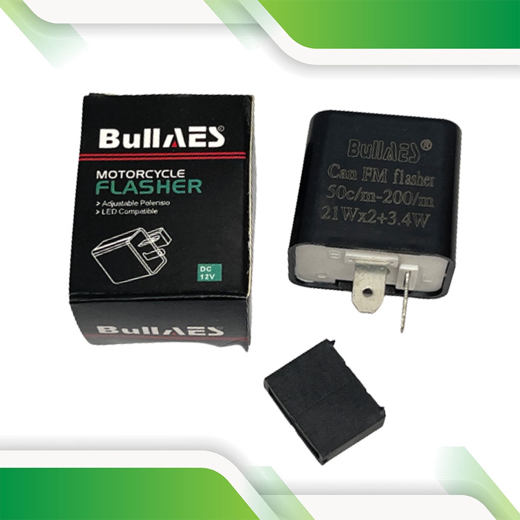 Jual Relay flasher sen plus soket motor adjustable cepat BullAES ...