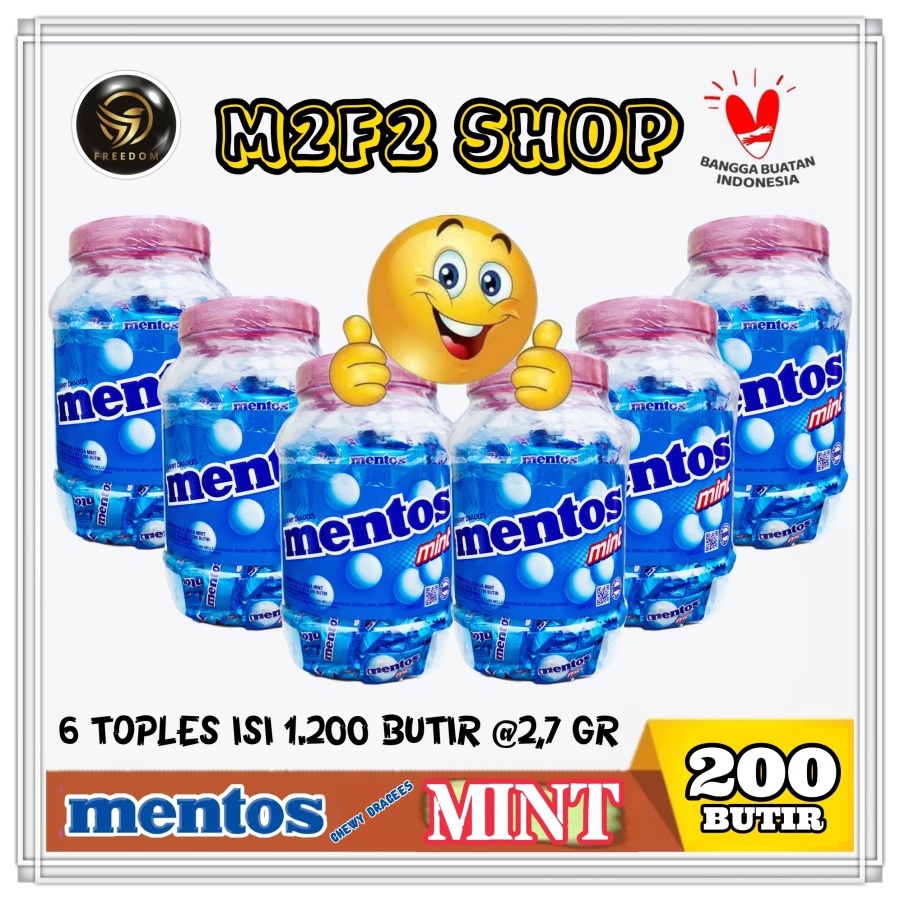 Jual Permen Mentos Mint Chewy Dragees Jar Toples 540 Gr Kemasan 6 Pcs Shopee Indonesia 1856