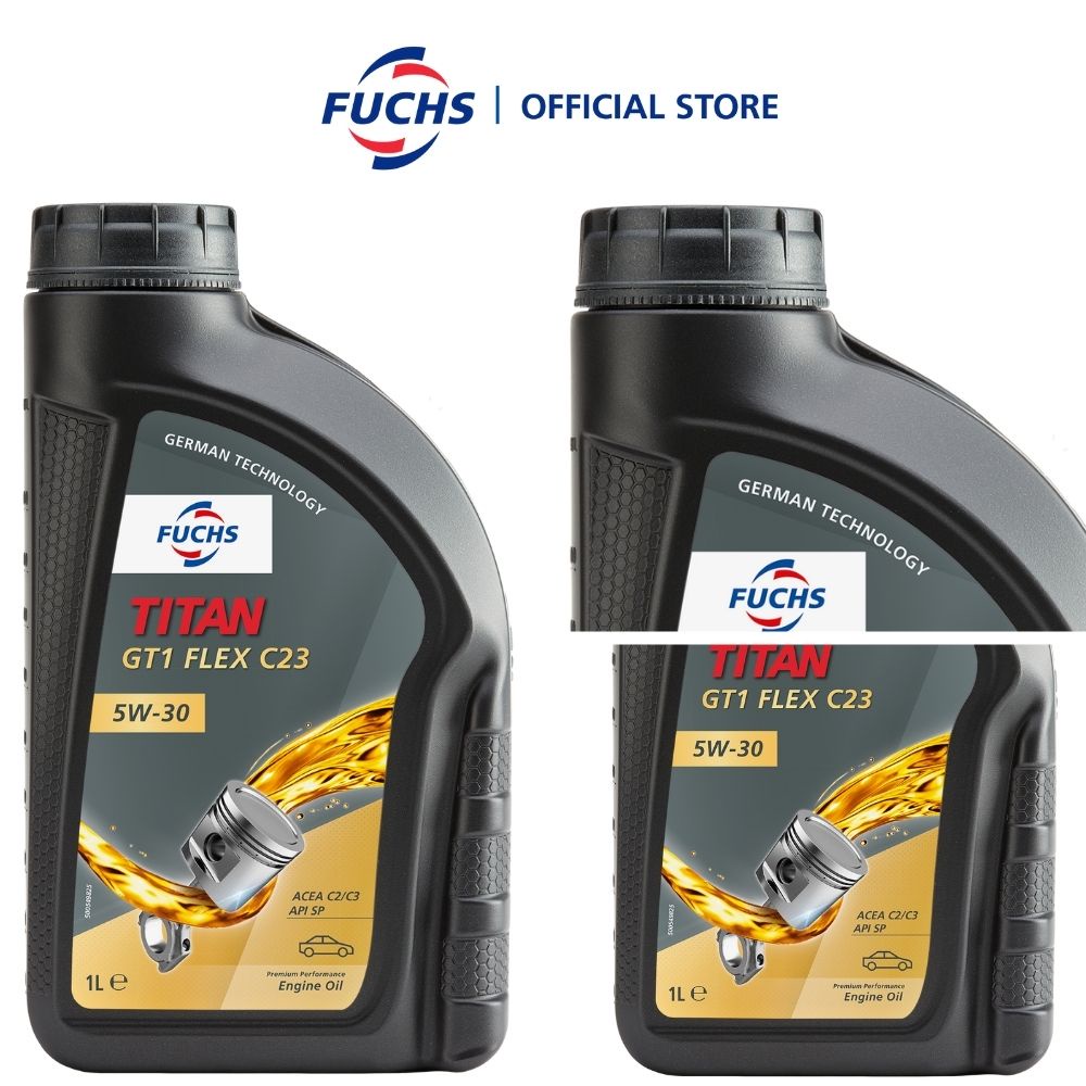 Jual FUCHS TITAN GT1 FLEX C23 5W30 SAE Fully Synthetic Engine Oil 1L ...