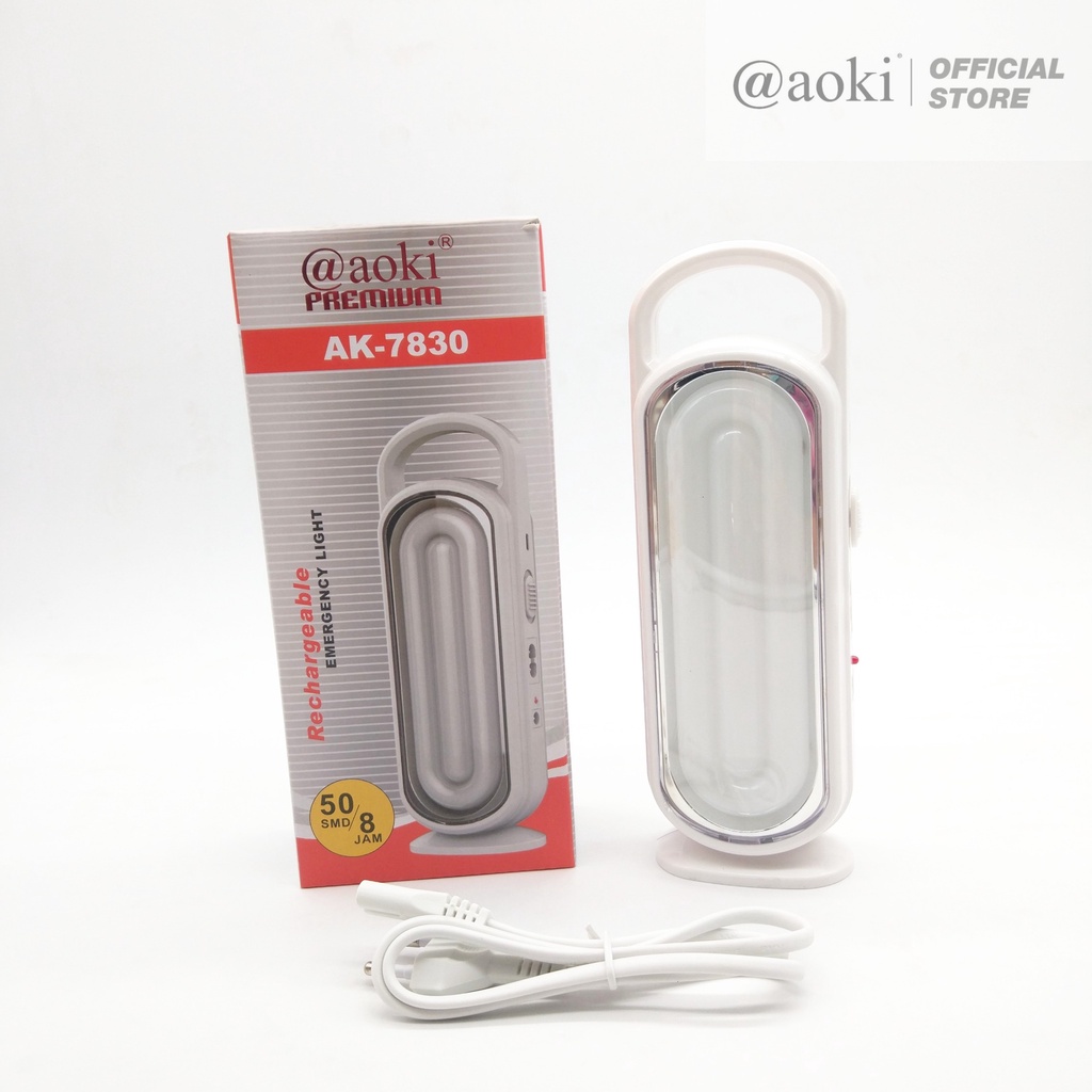 Jual AOKI Lampu emergency 50smd darurat | Shopee Indonesia